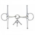 FULL CHEEK SINGLE JOINT MOUTHING BIT WITH KEYS 564